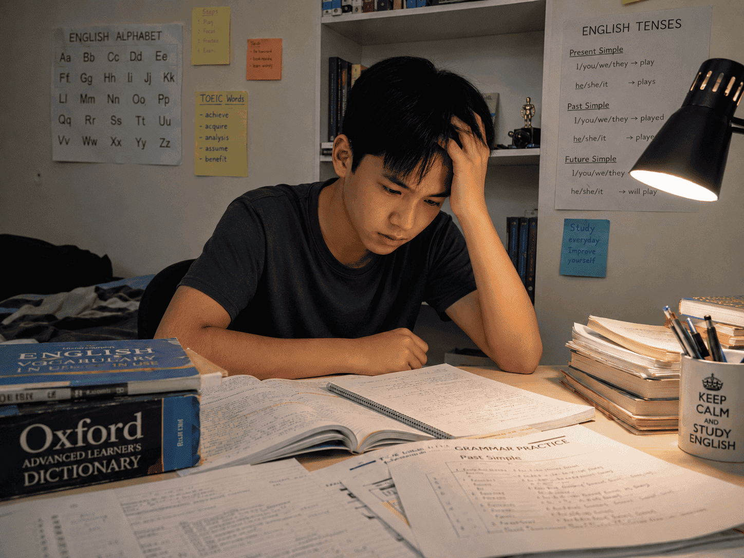 Giáo viên Tiên Phong theo sát học viên trong lớp học